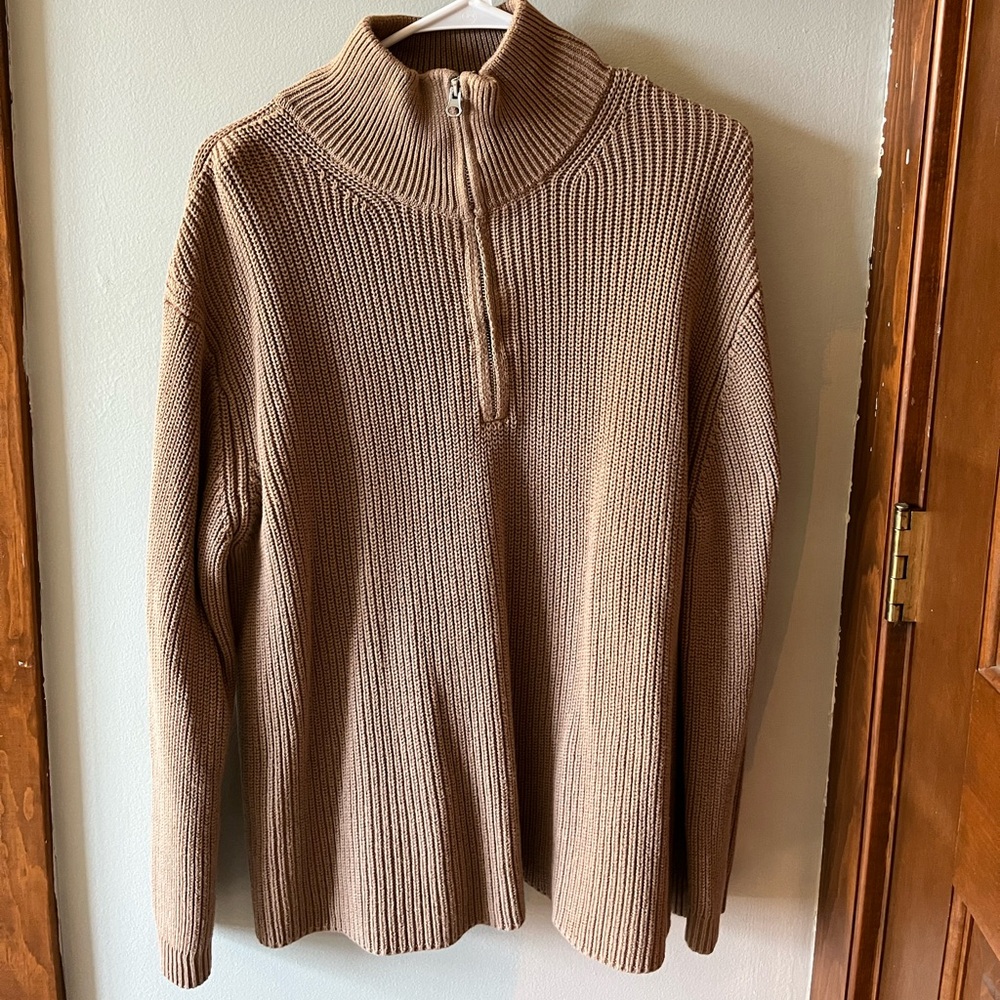 Quarter Zip Sweater